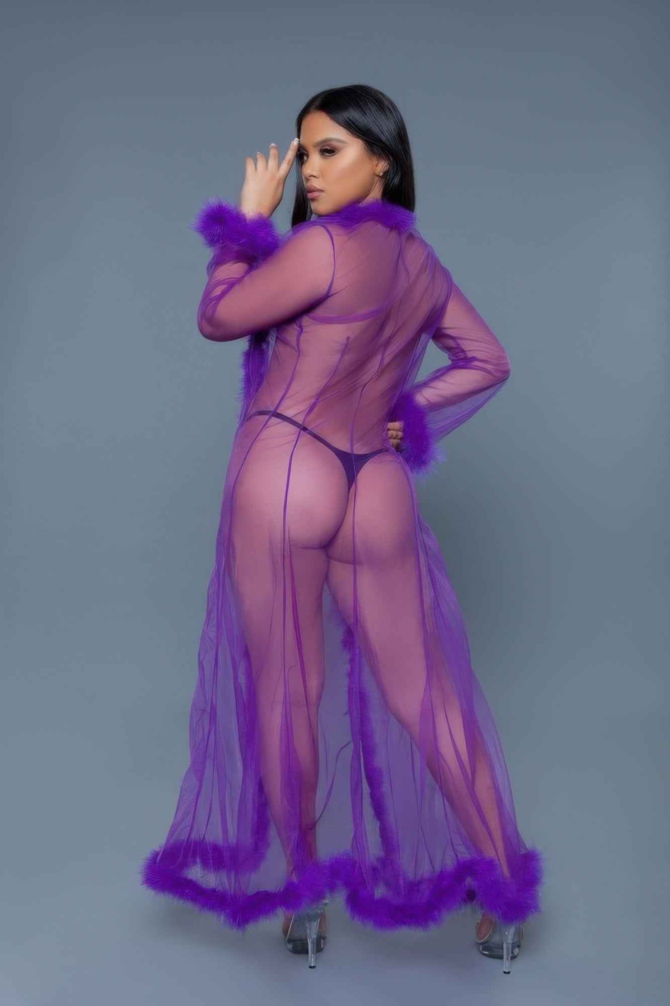 Marabou Robe - DD Discount Sales
