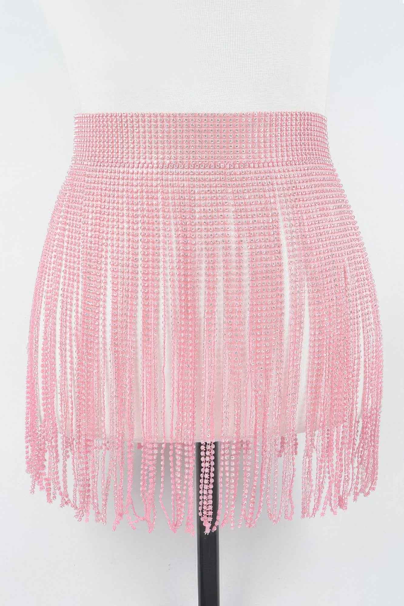 Rhinestone Fringe Belt - DD Discount Sales
