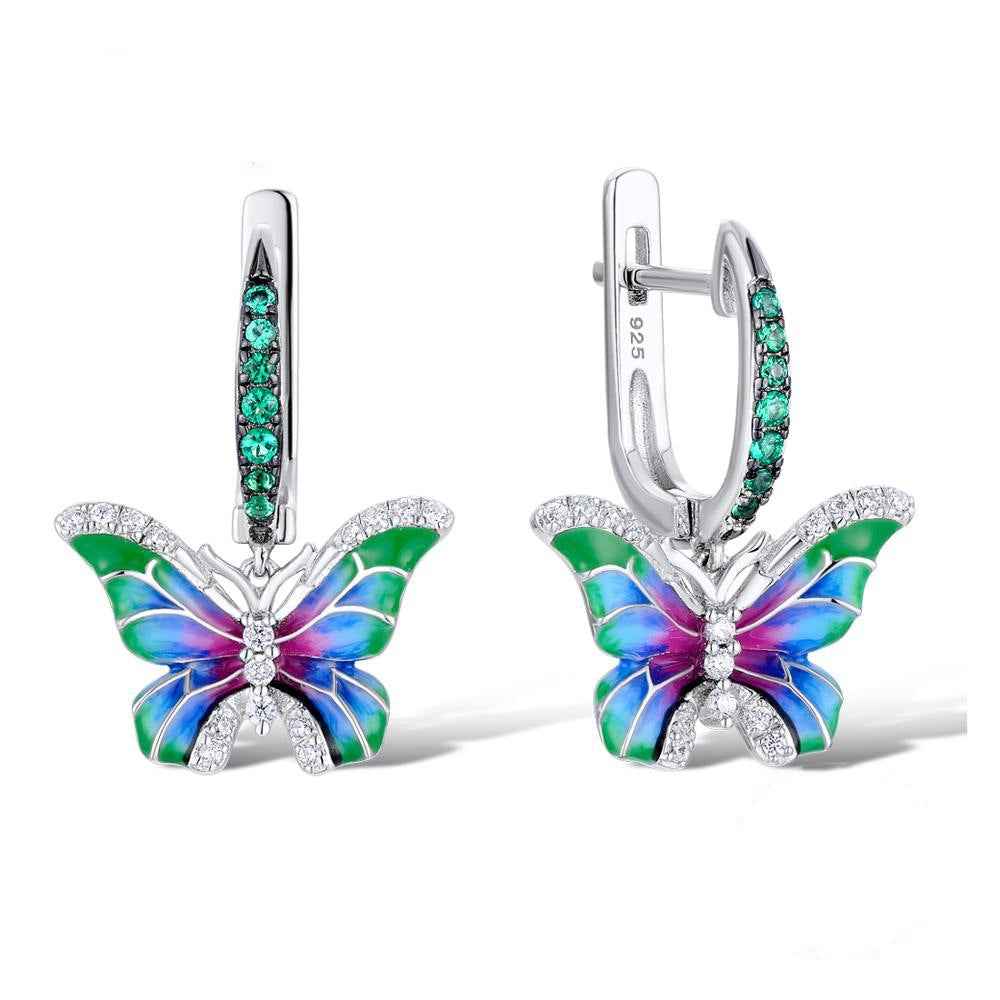 Colorful Epoxy Butterfly Ring Enamel Paint Set - DD Discount Sales