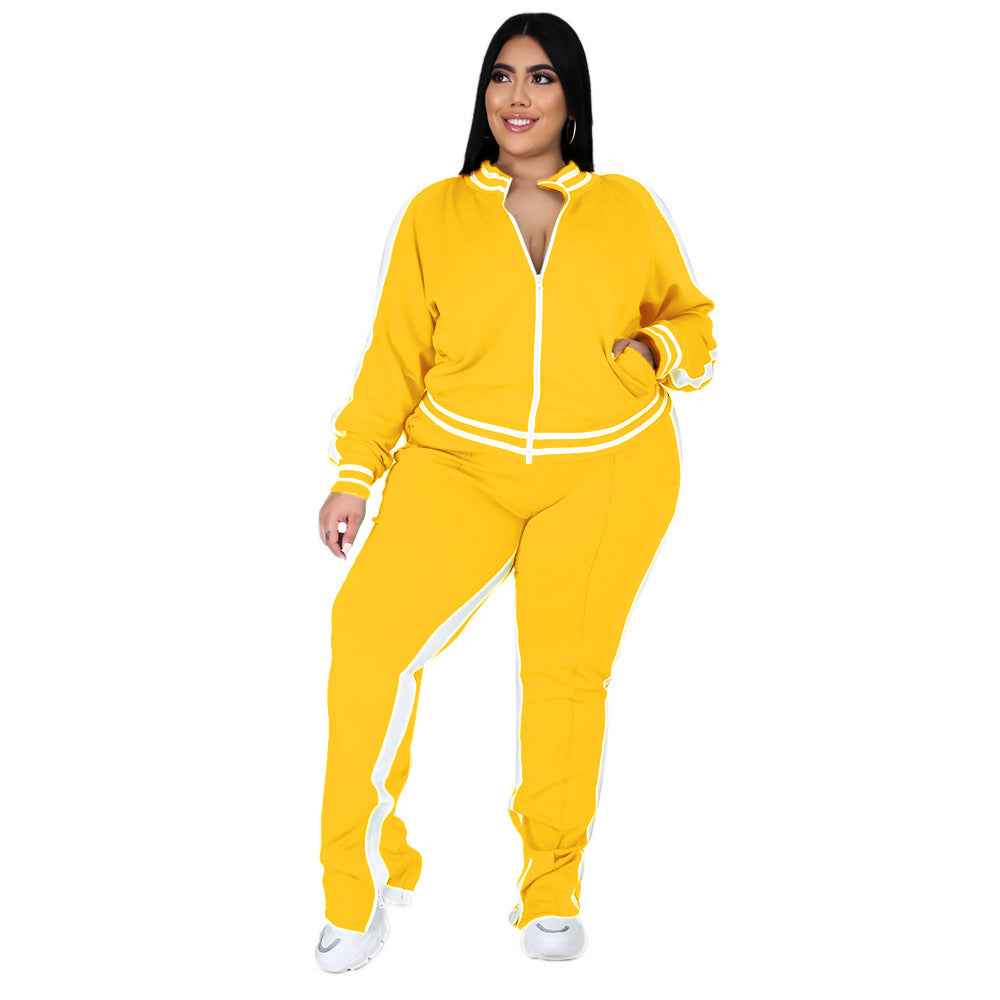Pure Color Featured Women's Sports Suit - DD Discount Sales