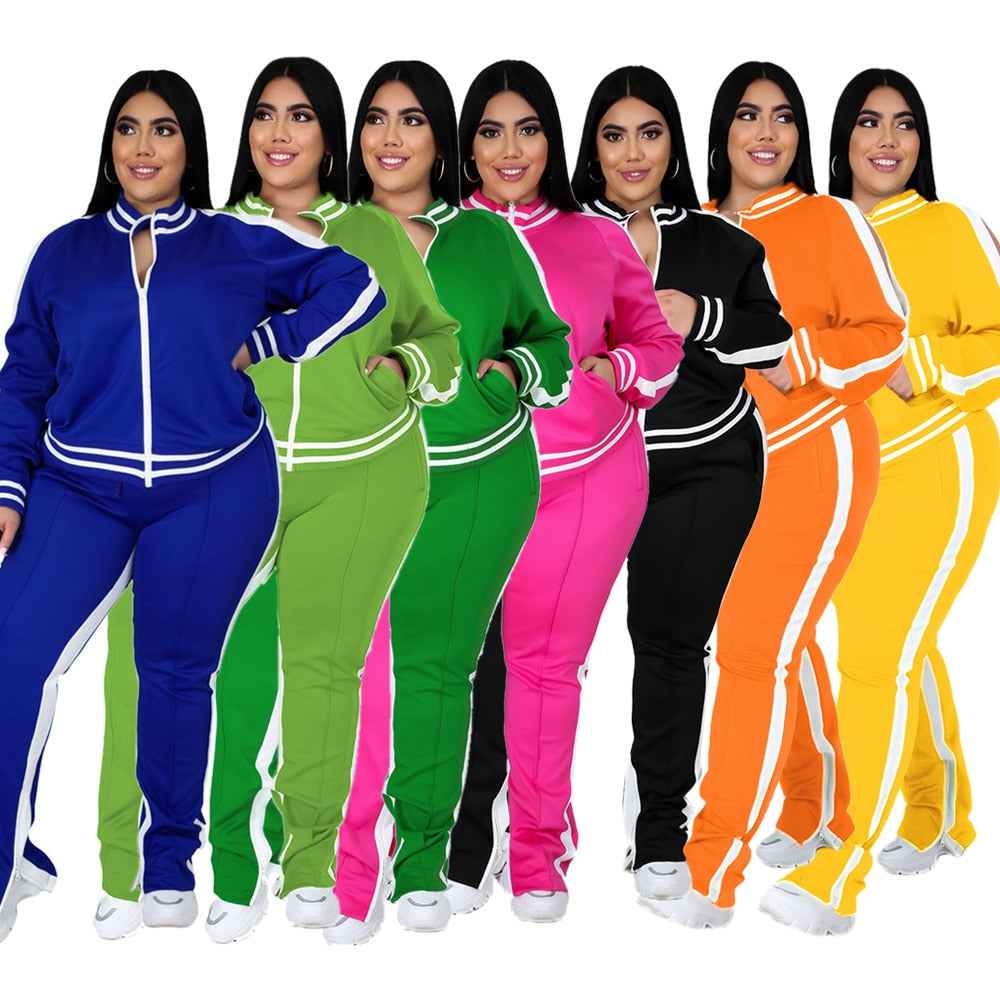 Pure Color Featured Women's Sports Suit - DD Discount Sales