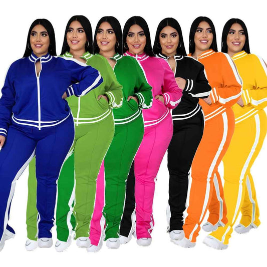 Pure Color Featured Women's Sports Suit - DD Discount Sales