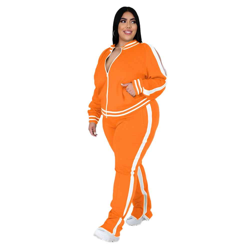 Pure Color Featured Women's Sports Suit - DD Discount Sales