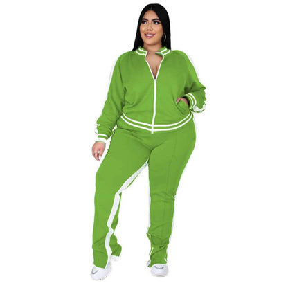Pure Color Featured Women's Sports Suit - DD Discount Sales