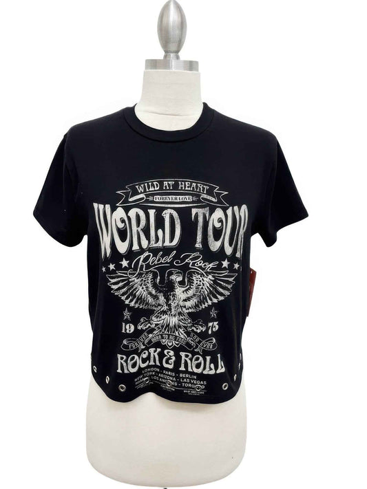 Wild At Heart World Tour Rebel Rock Graphic Tee - DD Discount Sales