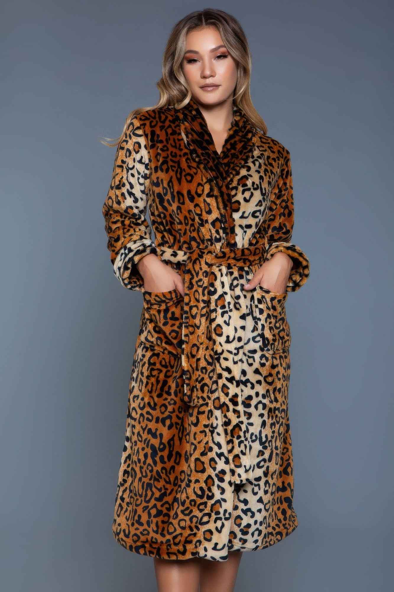 Leopard Robe - DD Discount Sales