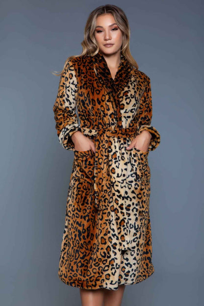 Leopard Robe - DD Discount Sales