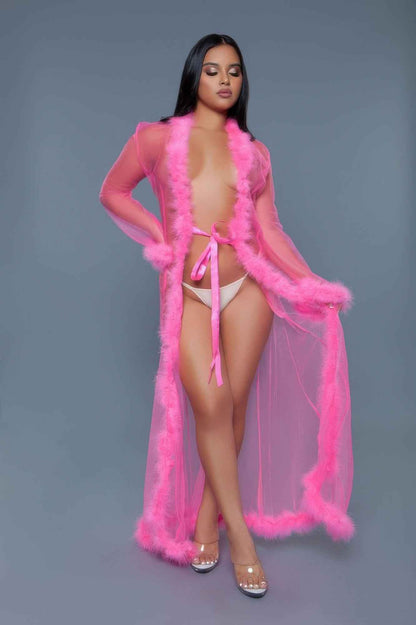 Marabou Robe - DD Discount Sales