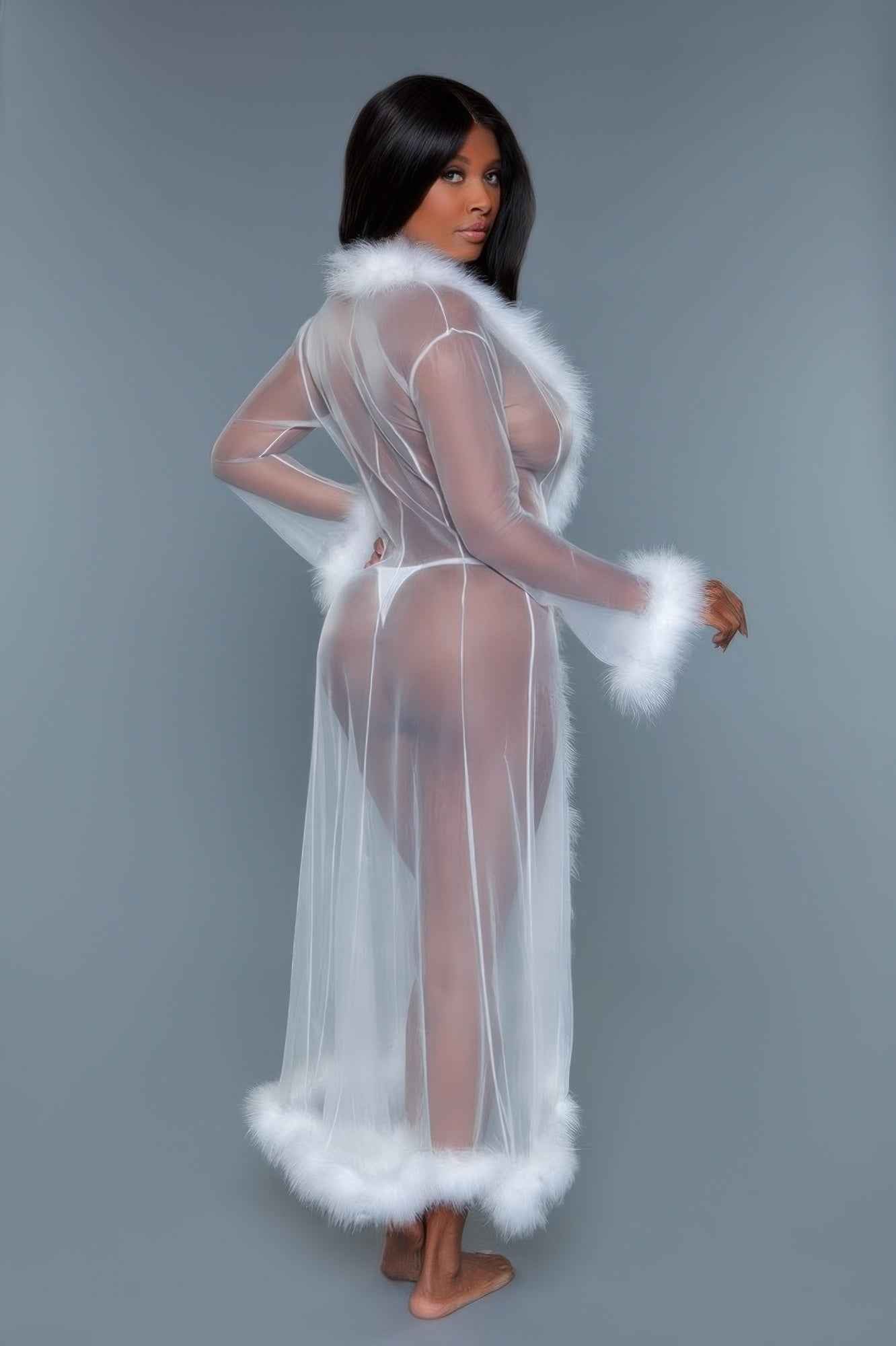 Marabou Robe - DD Discount Sales