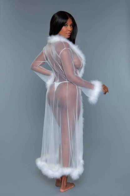 Marabou Robe - DD Discount Sales