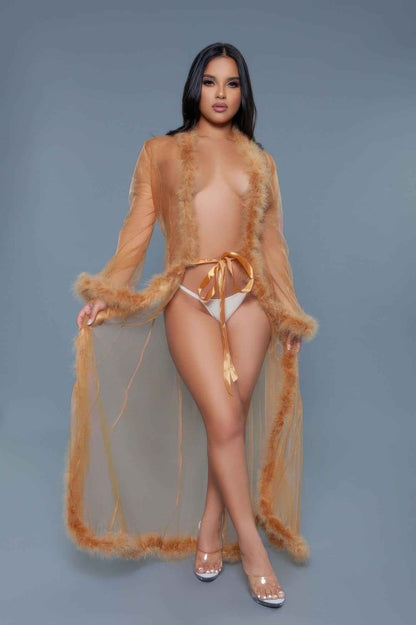 Marabou Robe - DD Discount Sales