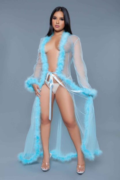 Marabou Robe - DD Discount Sales