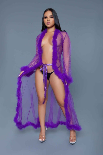 Marabou Robe - DD Discount Sales