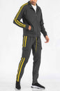 Two Stripe Utility Pocket Track Suit - DD Discount Sales