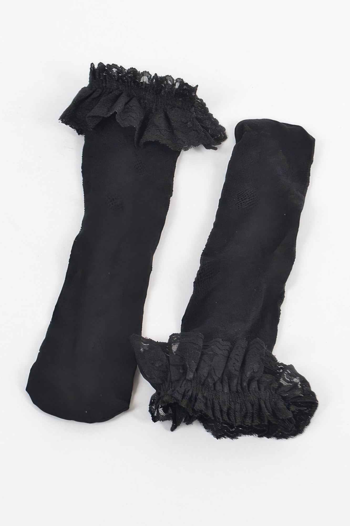 Laced Floral Mesh Socks - DD Discount Sales