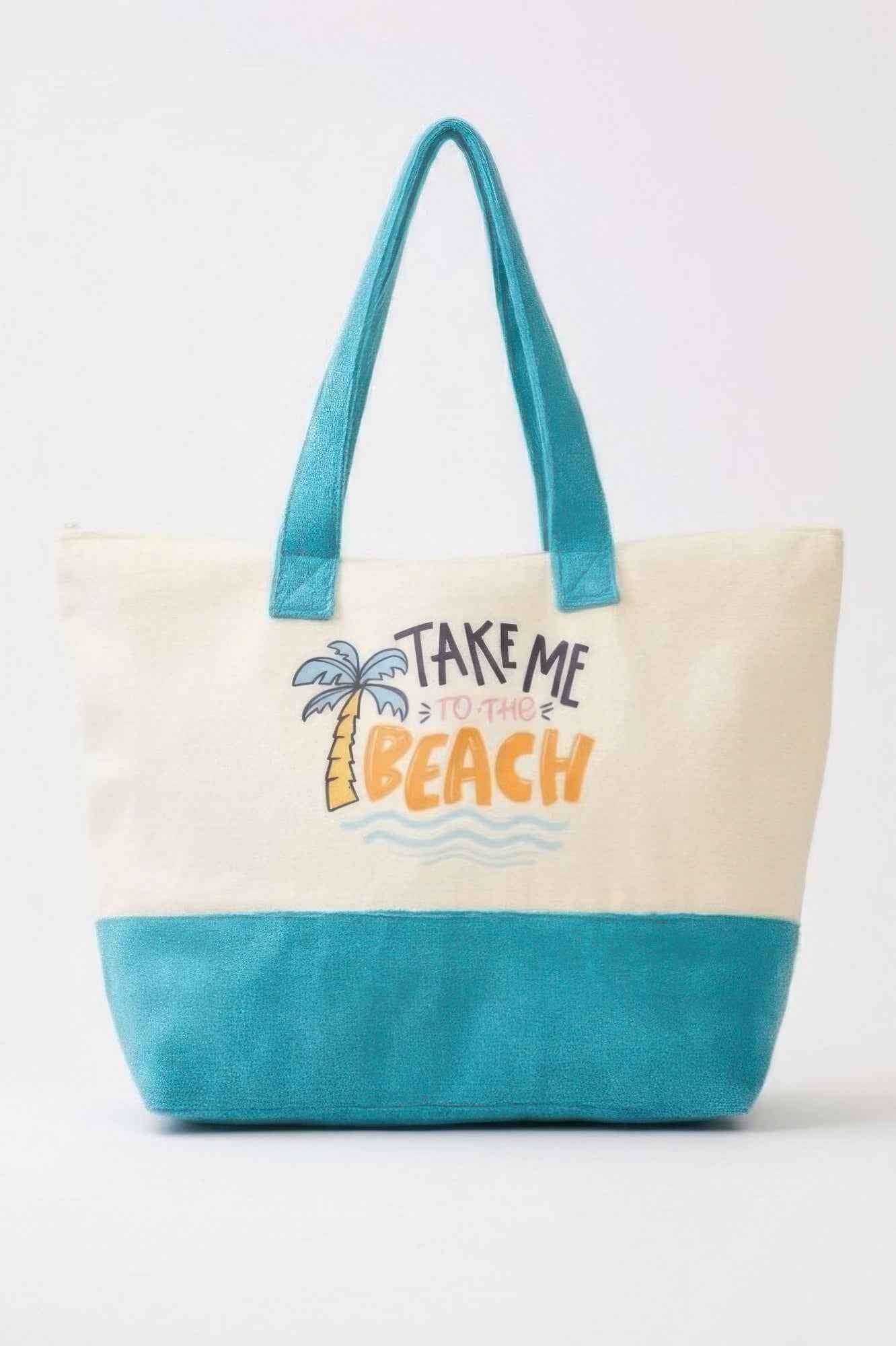 Take Me To The Beach Terry Tote - DD Discount Sales