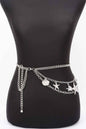Seashell Starfish Layered Chain Belt - DD Discount Sales