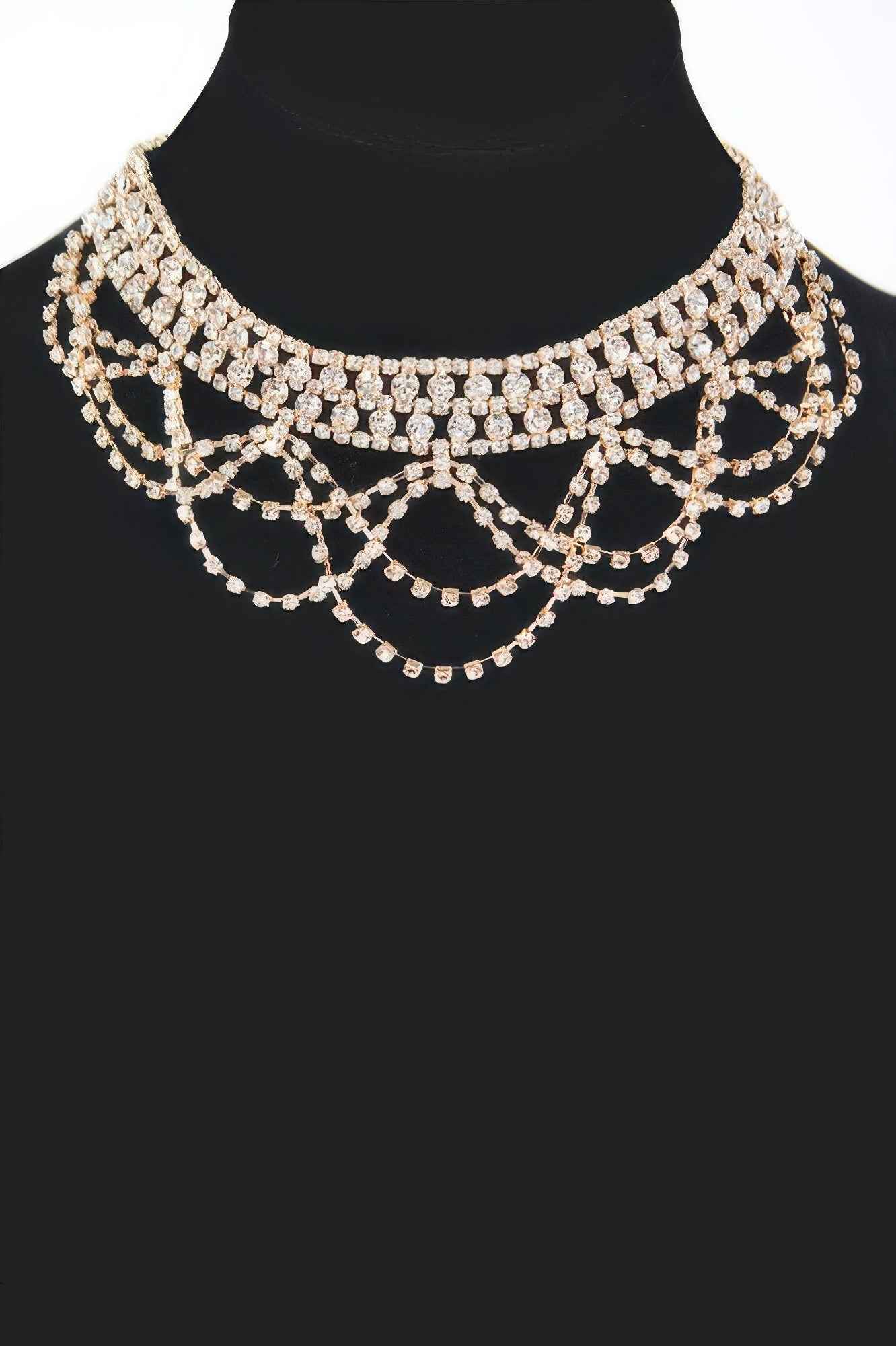 Rhinestone Necklace - DD Discount Sales