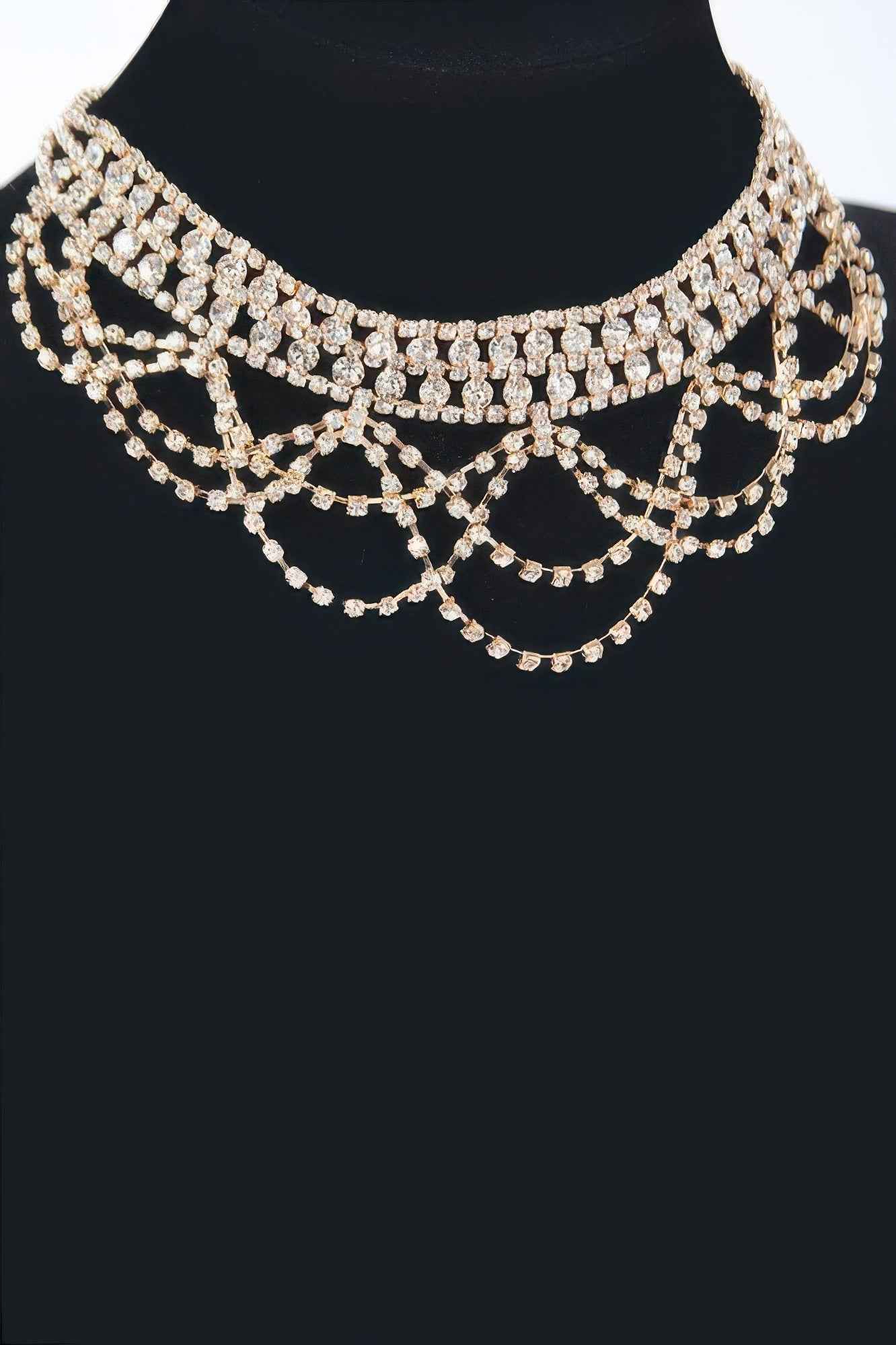 Rhinestone Necklace - DD Discount Sales