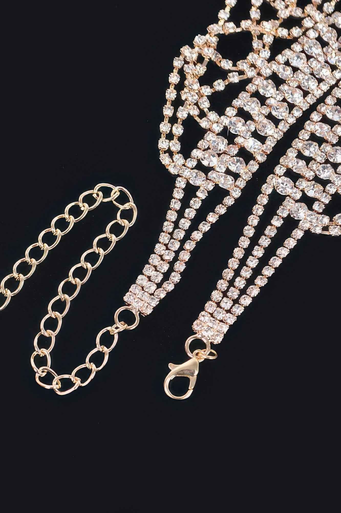Rhinestone Necklace - DD Discount Sales