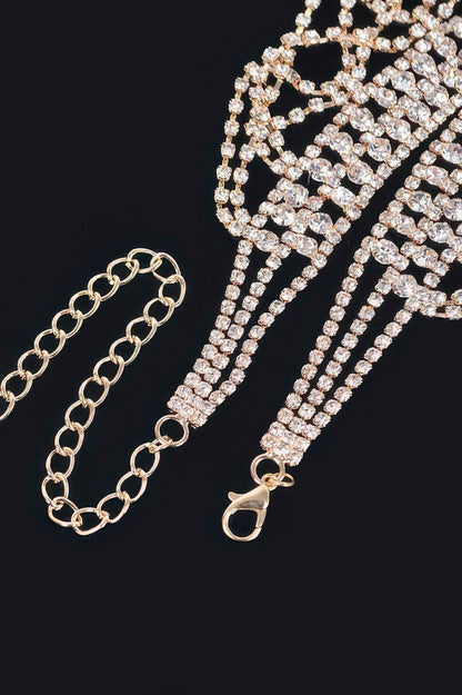 Rhinestone Necklace - DD Discount Sales