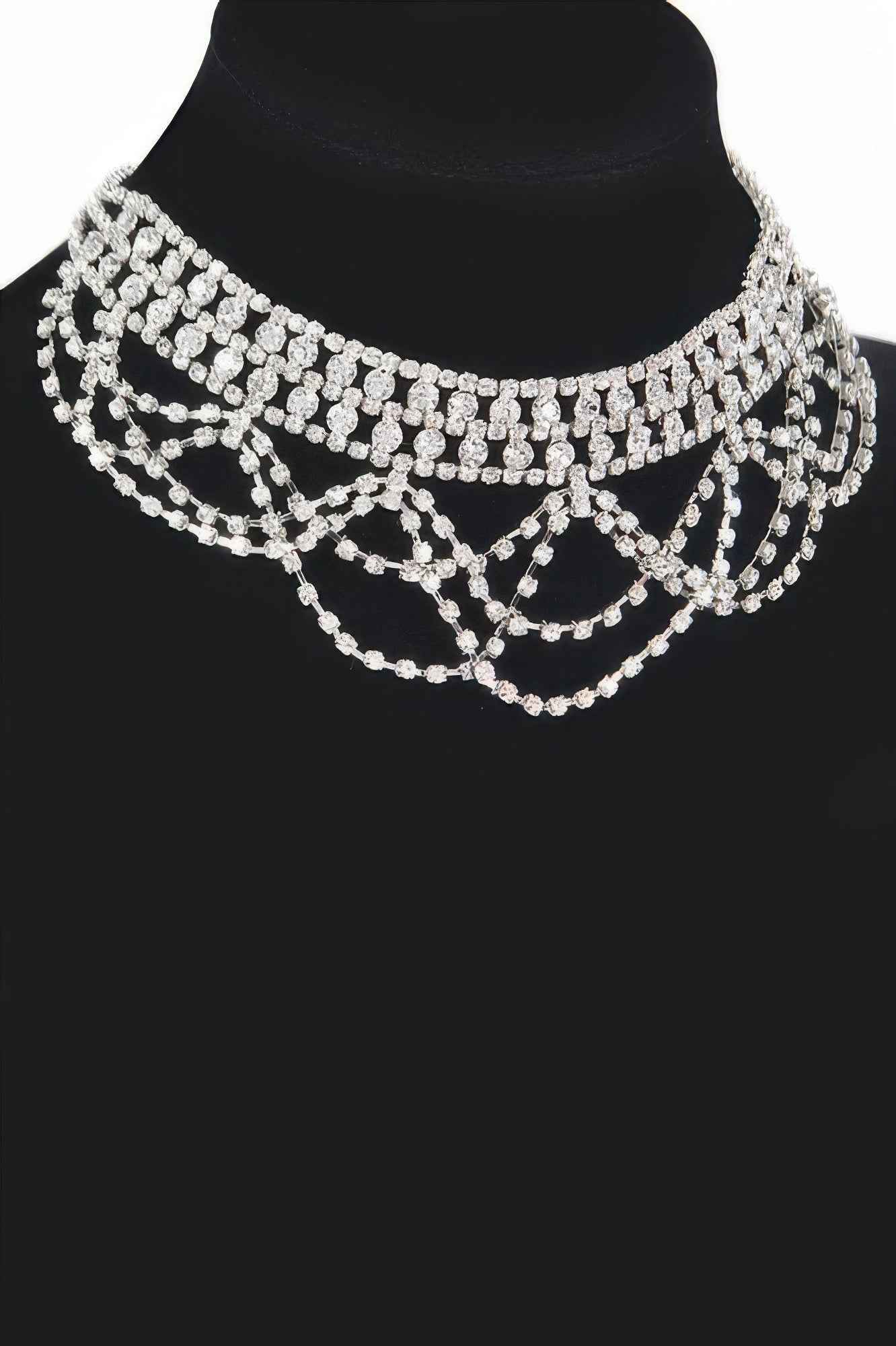 Rhinestone Necklace - DD Discount Sales