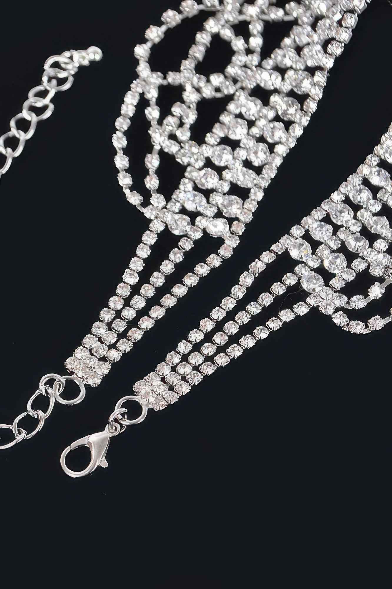 Rhinestone Necklace - DD Discount Sales