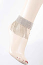 Jeweled Rhinestone Drop Anklet - DD Discount Sales