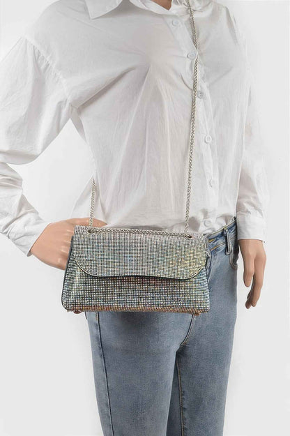 Rhinestone Party Shoulder Bag - DD Discount Sales