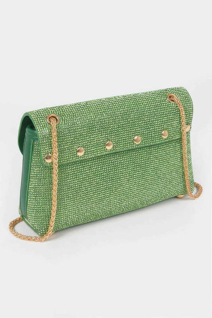 Rhinestone Party Shoulder Bag - DD Discount Sales
