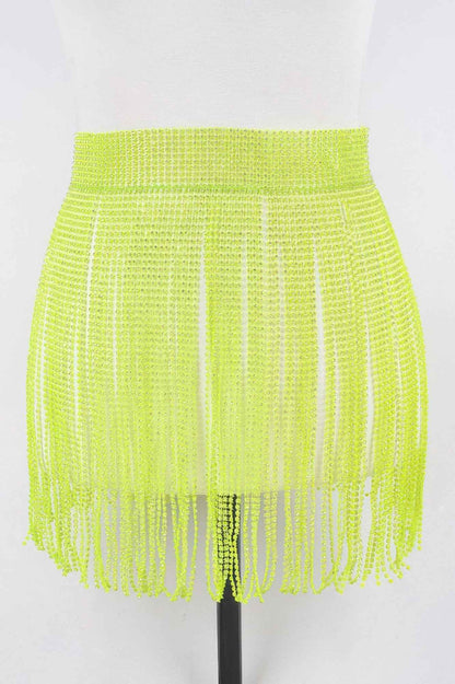Rhinestone Fringe Belt - DD Discount Sales