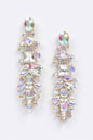Multi Rhinestone Earring - DD Discount Sales