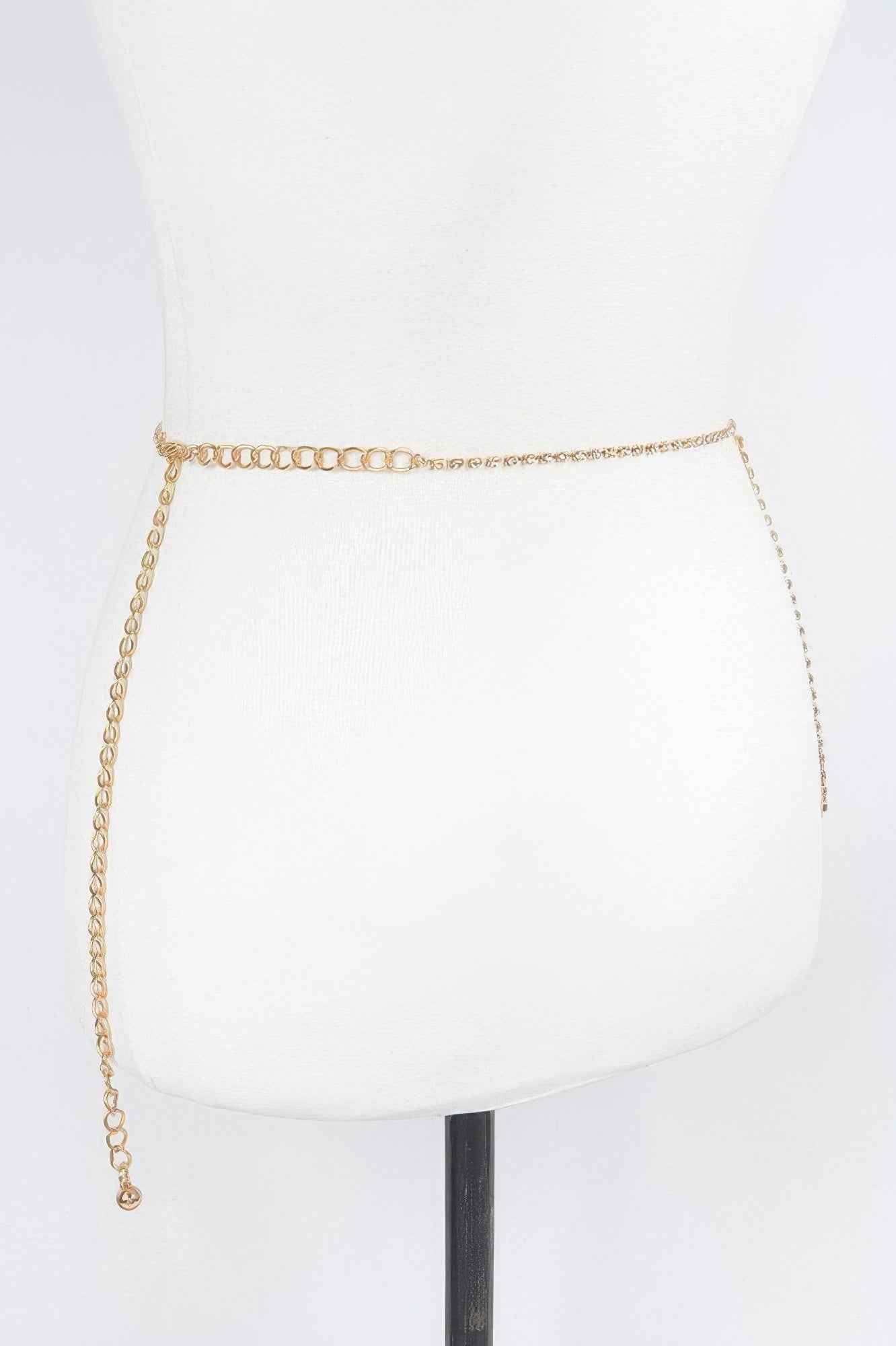 Fountains Of Rhinestone Belt - DD Discount Sales