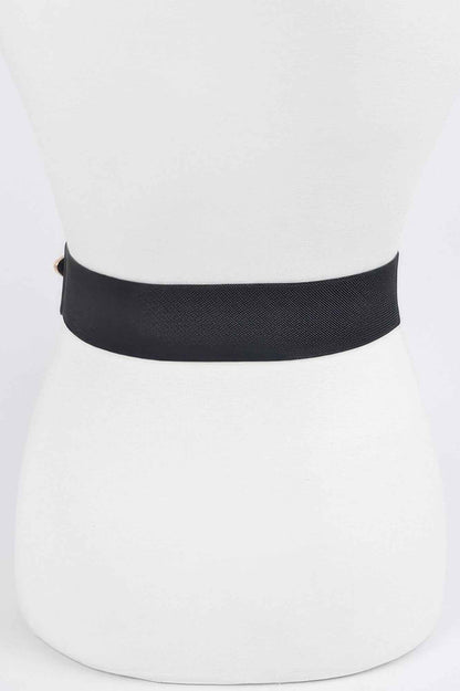 Multi Metal Chain Layered Stretch Belt - DD Discount Sales