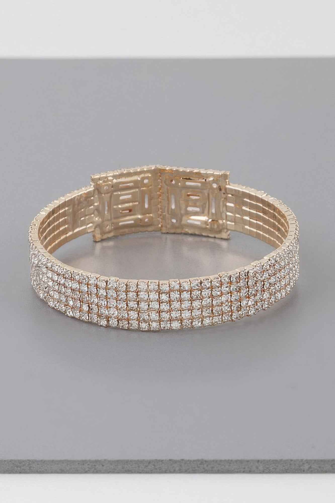 Crystal Block Bracelet - DD Discount Sales