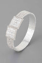 Crystal Block Bracelet - DD Discount Sales