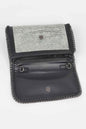 Multi Color Rhinestone Chain Braided Clutch - DD Discount Sales