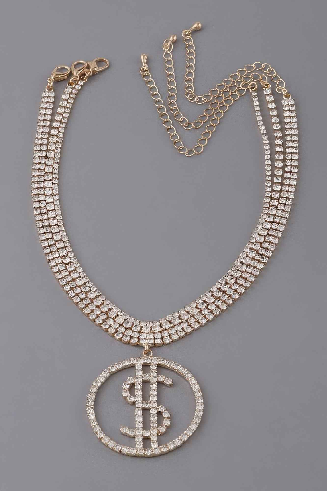 Big Money Choker Necklace - DD Discount Sales