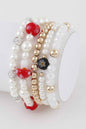 Beaded Mushroom Bracelet - DD Discount Sales