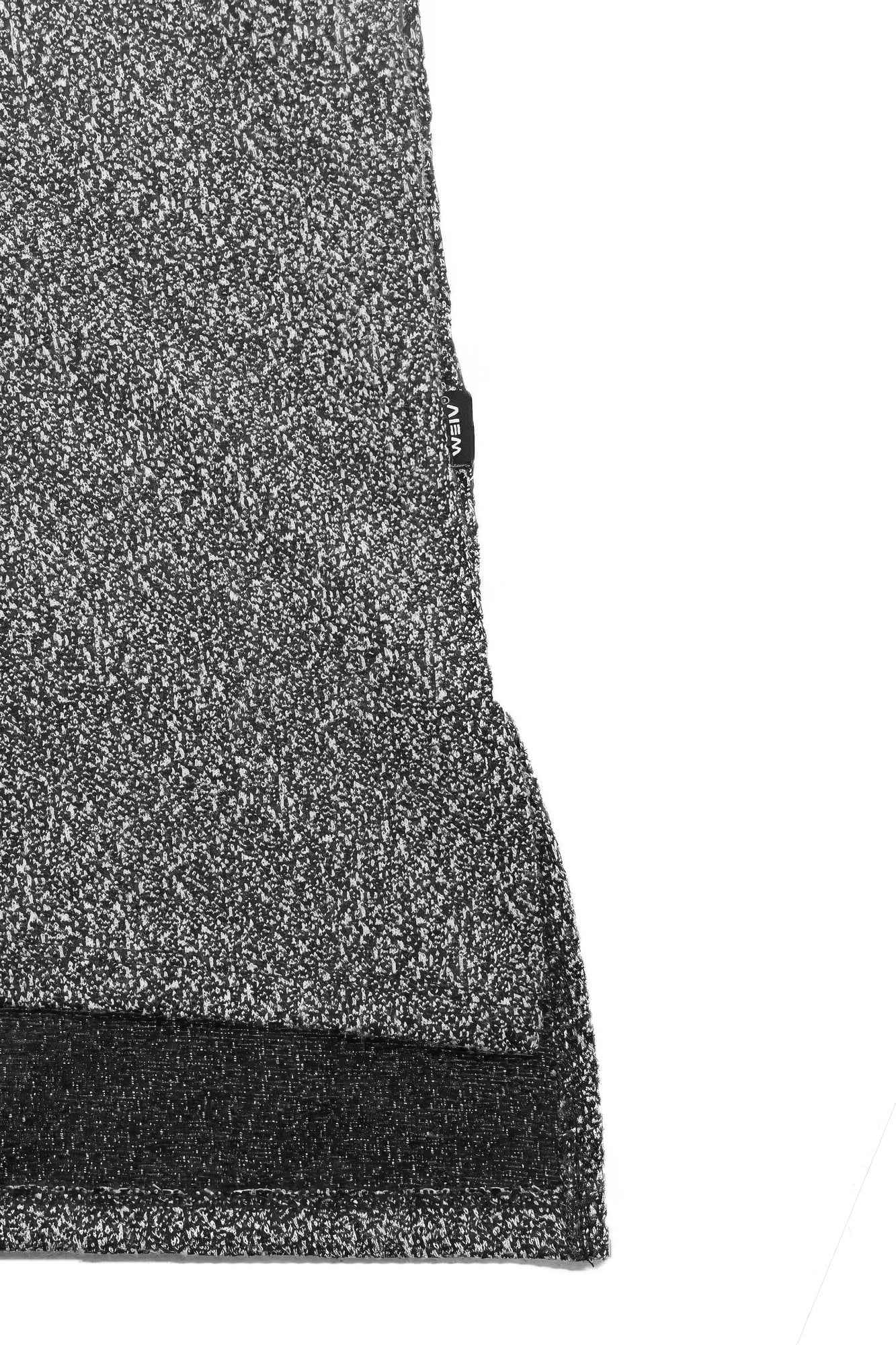 Static Marbled Short Sleeve Hoodie - DD Discount Sales