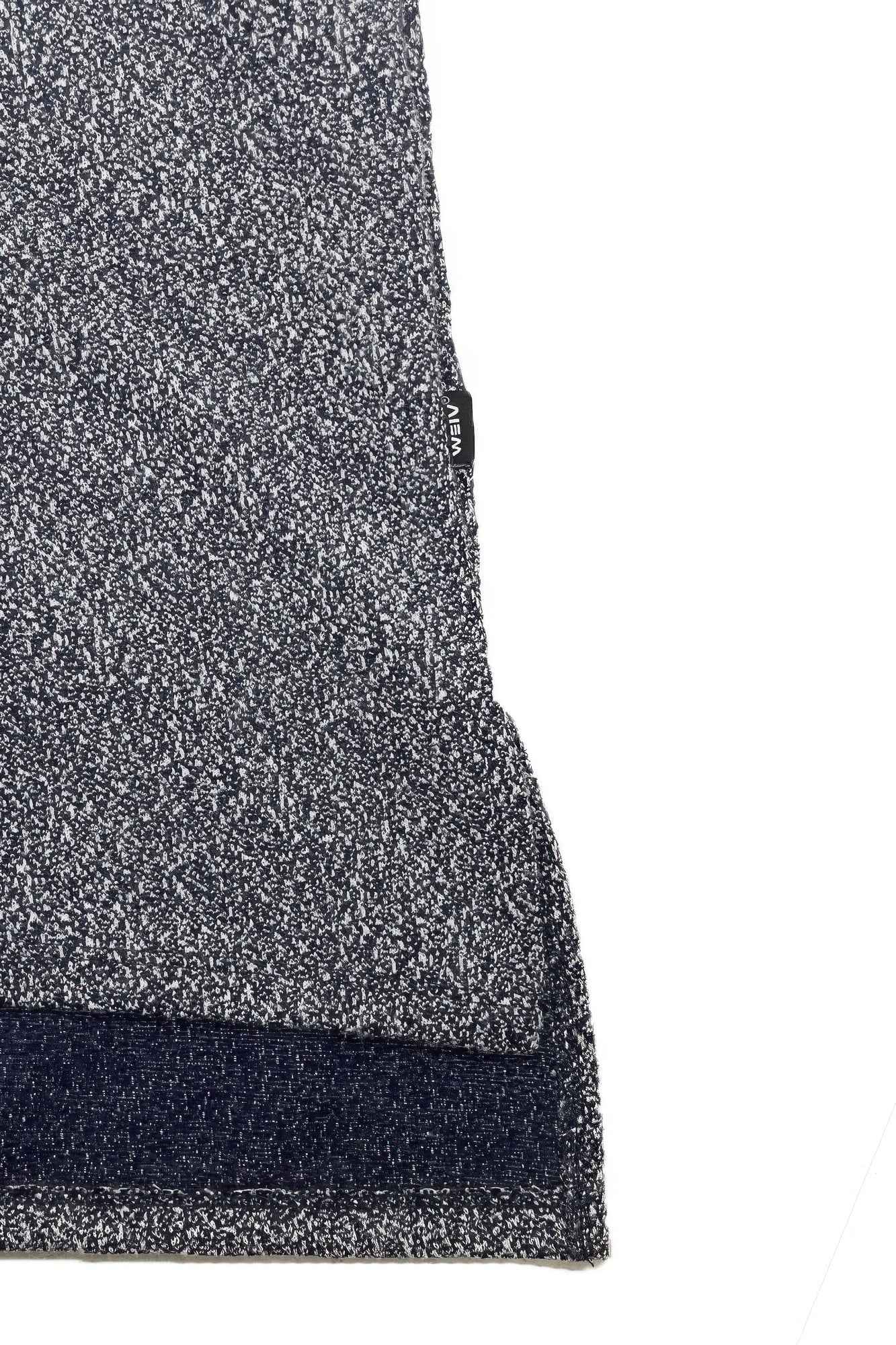 Static Marbled Short Sleeve Hoodie - DD Discount Sales