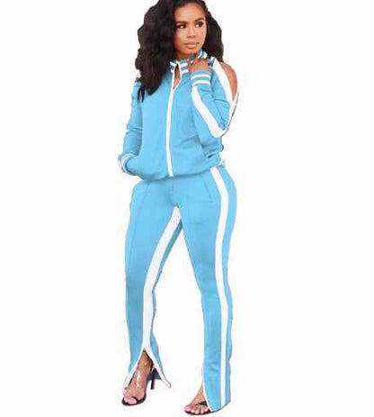 Pure Color Featured Women's Sports Suit - DD Discount Sales