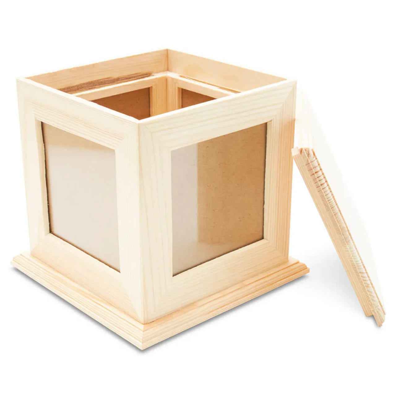 Wood Photo Cube - DD Discount Sales