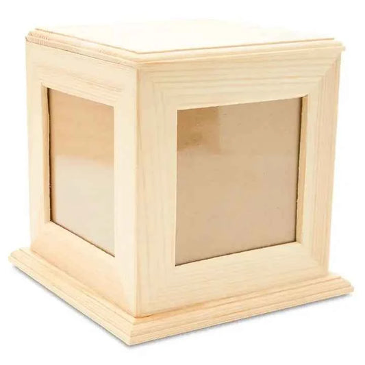 Wood Photo Cube - DD Discount Sales